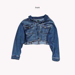 wild fable cropped jean denim jacket | womens jackets outerwear